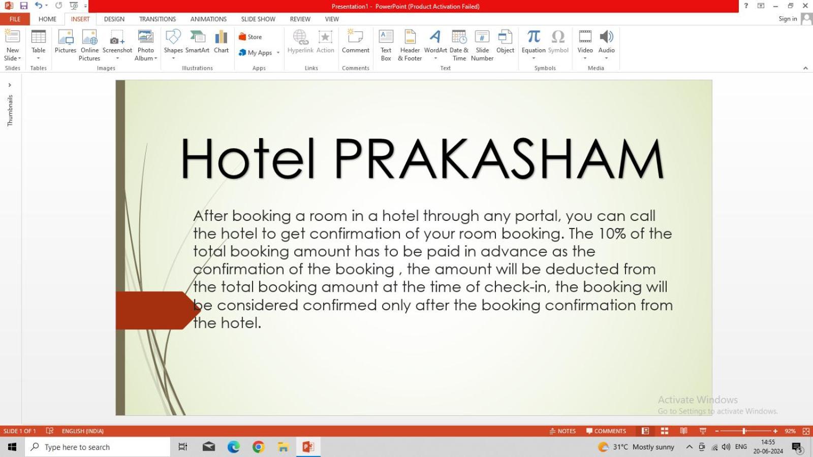 Hotel Prakasham Ujjain Esterno foto