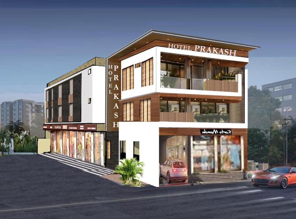 Hotel Prakasham Ujjain Esterno foto